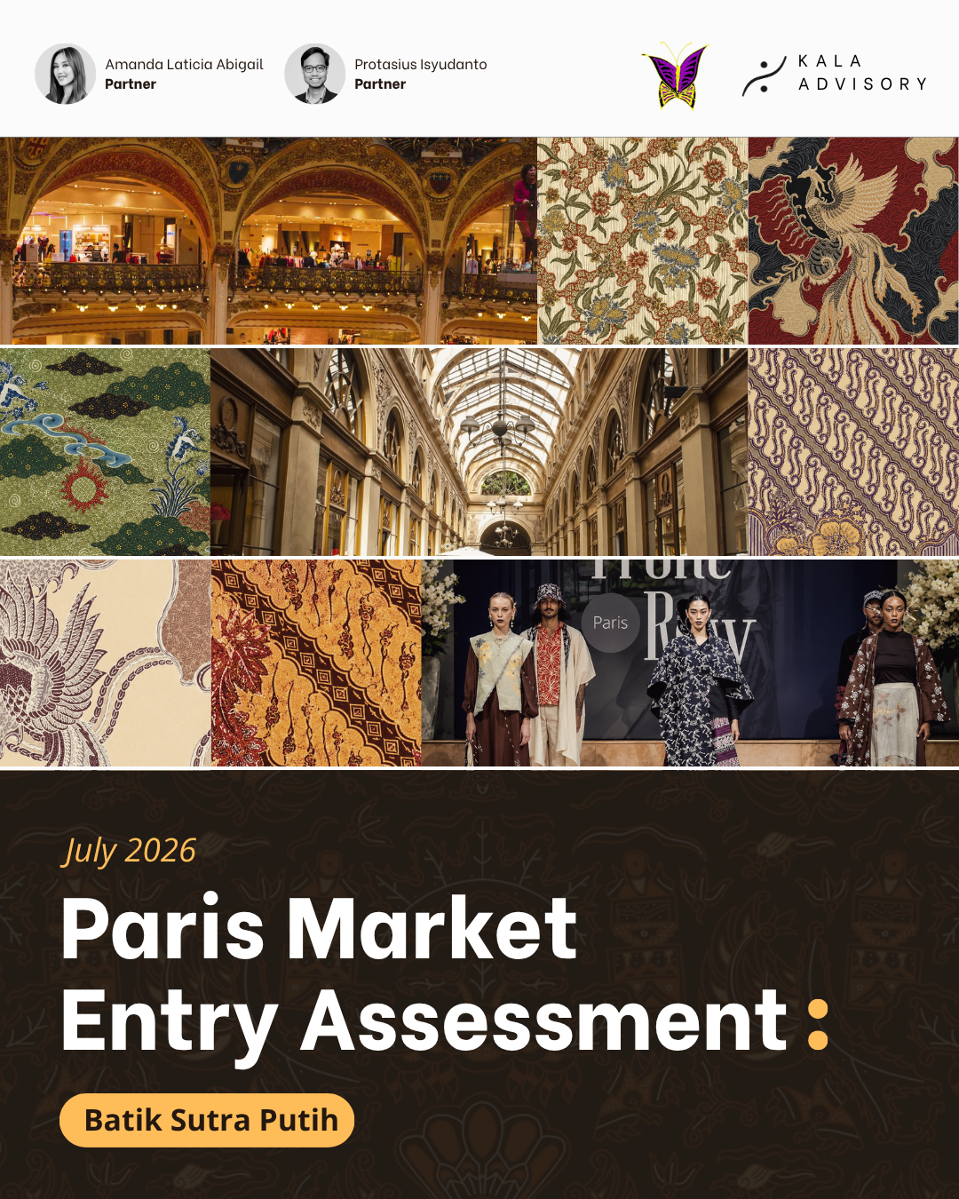 paris market entry assessment indonesian heritage textile brand